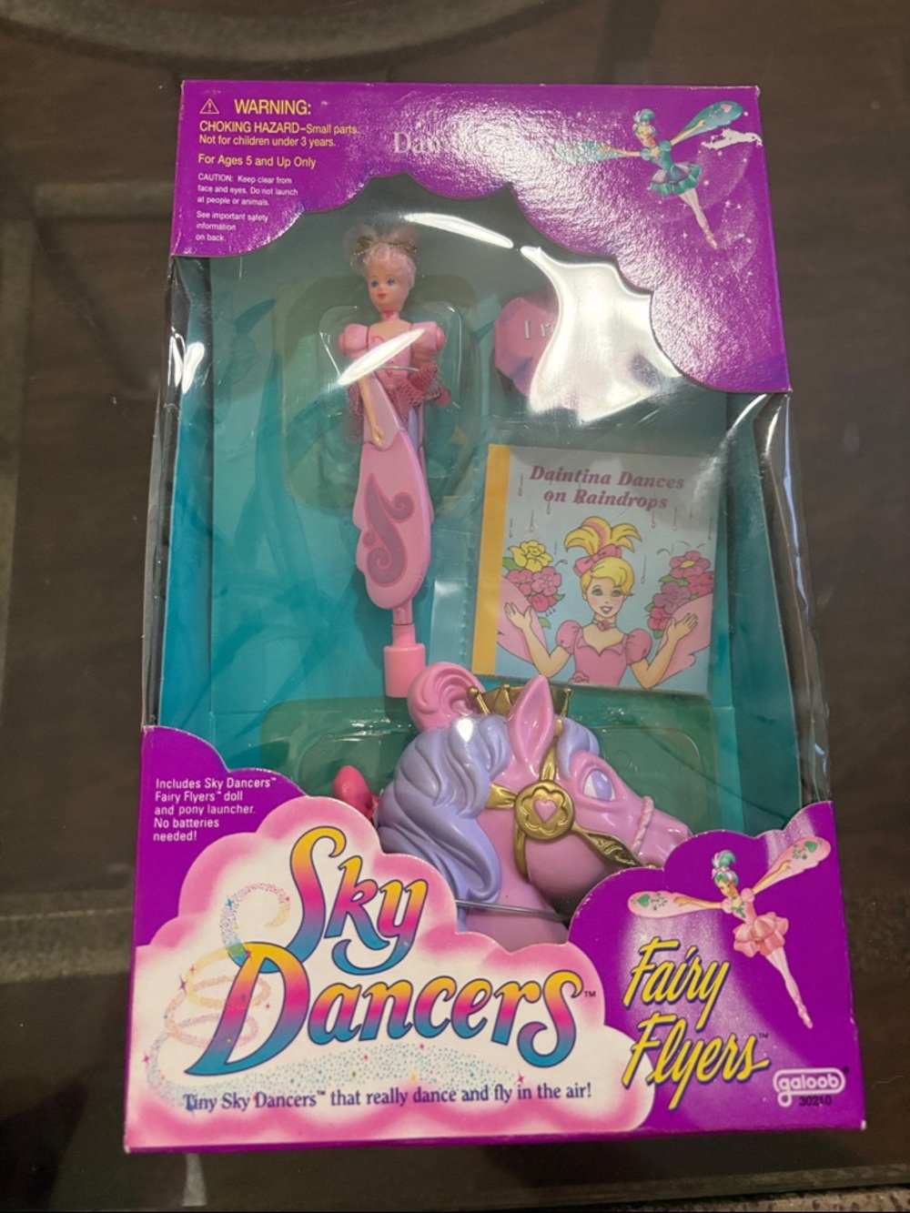 Sky Dancers Fairy Flyers Playset - Pink & Purple